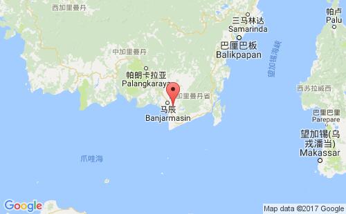 印度尼西亚(印尼)港口地图