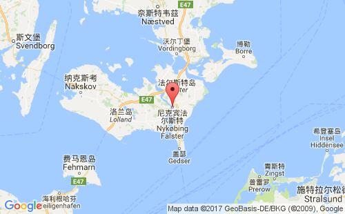 尼克宾港口地图