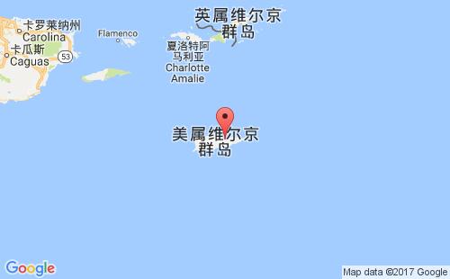 克里斯琴斯特德港口地图